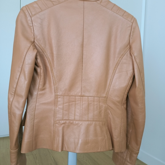 Leather jacket size 8 - Picture 3 of 7